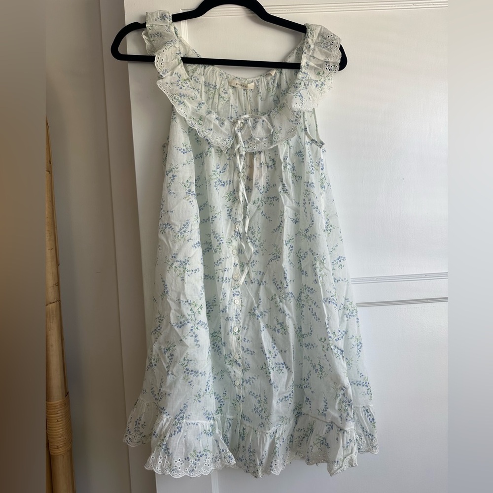 PRICE DROP!🎀DOEN LILLIAN🎀Dress in Blanc Bluebell Ballad! VHTF & BNWT! Size XXS! - Picture 2 of 5